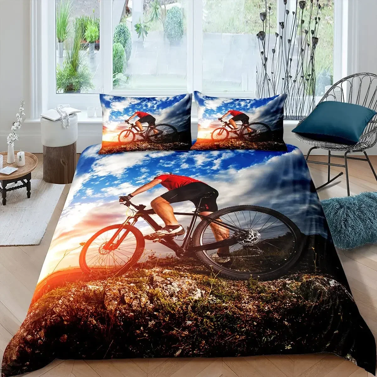 Mountain Biking Game - Bicycle Mountain Bike Sport Game Tie