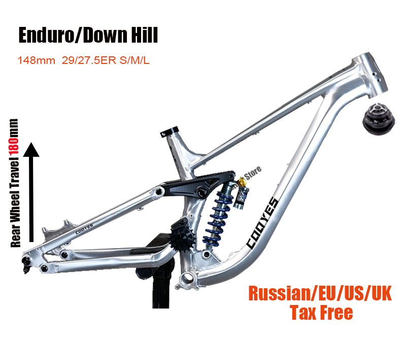Mountain Biking Overalls - Full Suspension Frame FR/DH/AM Enduro Aluminum