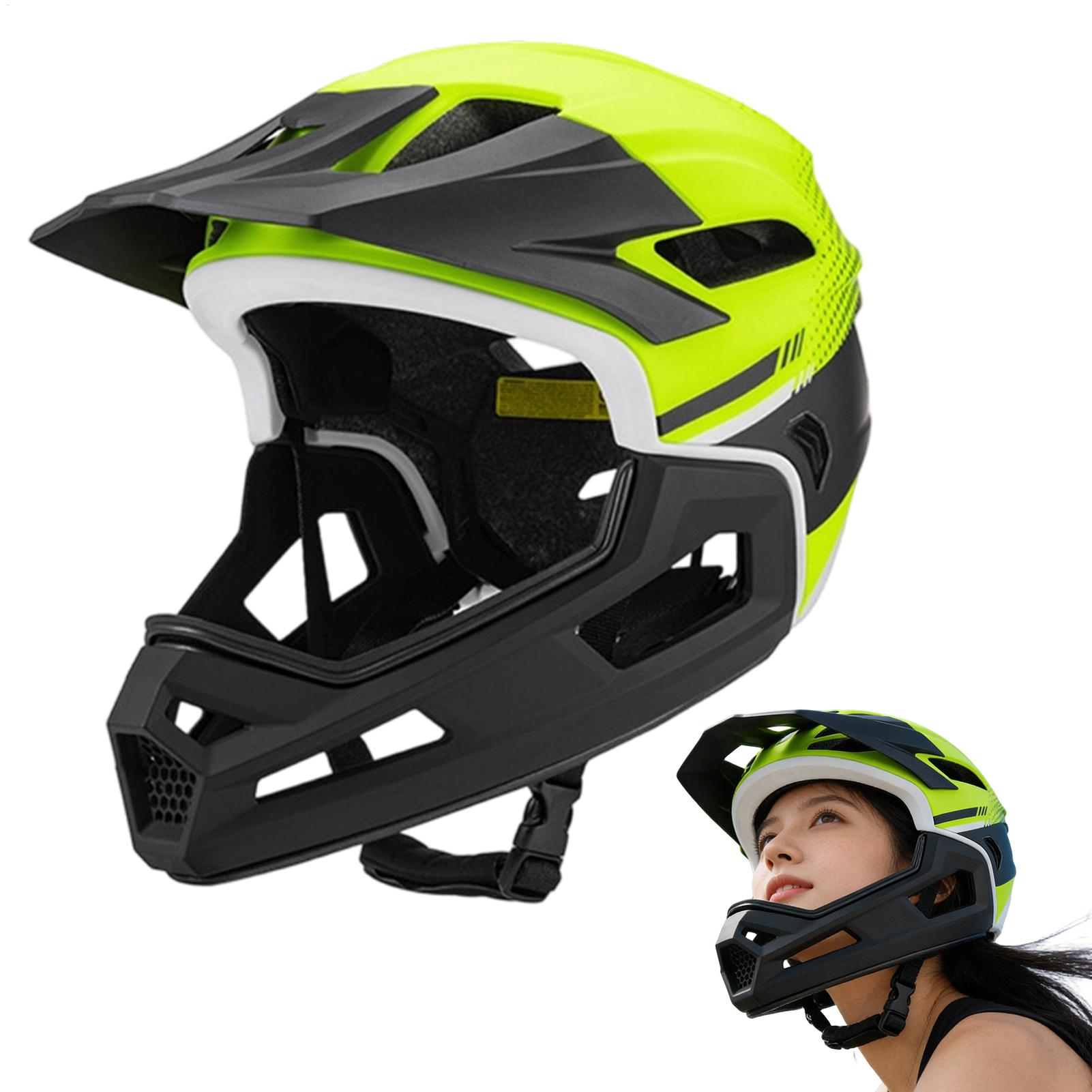 Mountain Biking Helmet Full Face - Mountain Bike Full Face Helmet Cycling