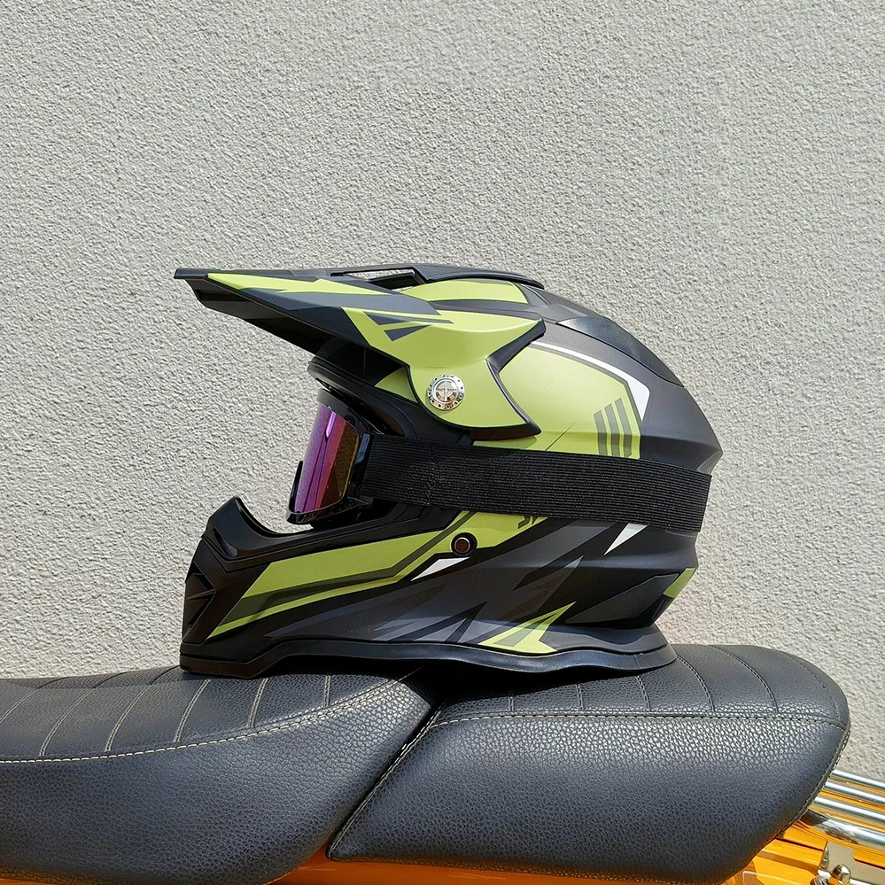Mountain Biking Helmet Full Face - Professional Adult Outdoor Full Face Mountain