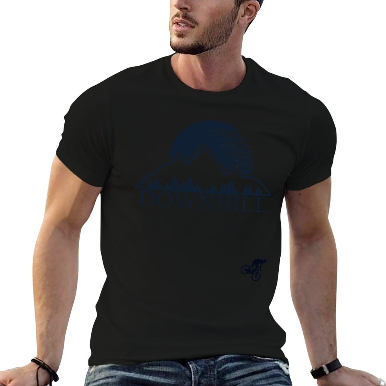 Mountain Biking Holidays - Funny Downhill Mountain Biking T-Shirt Holiday