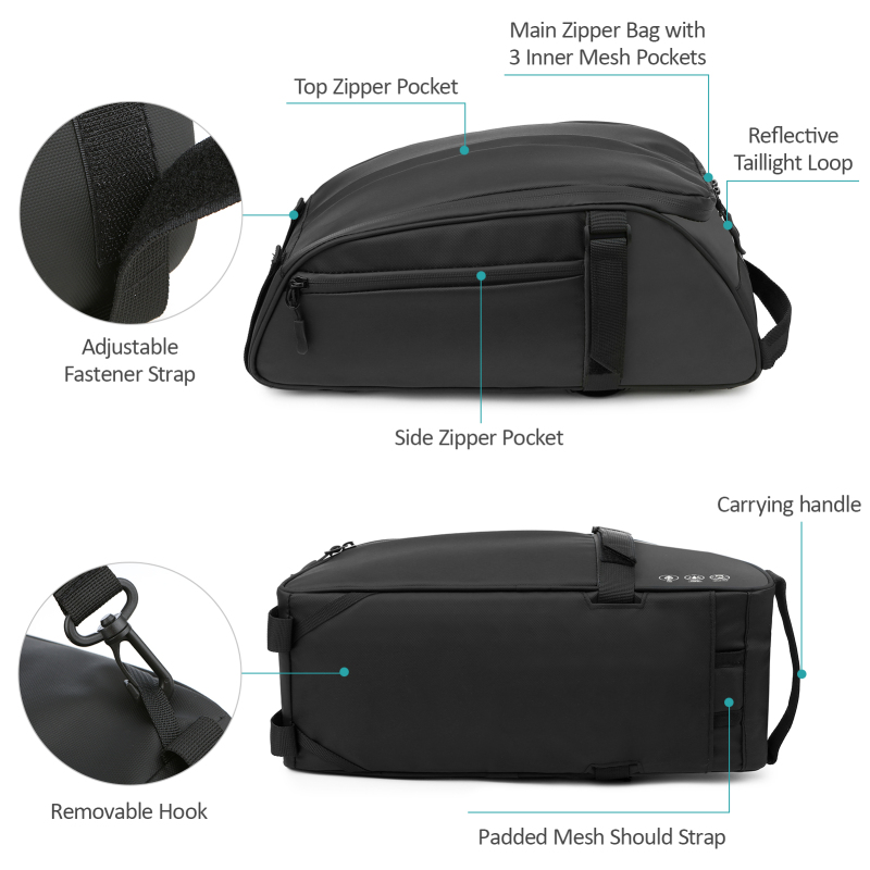 Reflective Mountain Bicycle Se - Mountain Biking Fanny Pack ulasan dan harga