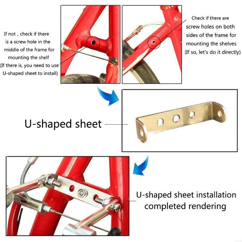 Bike Cargo Rack Rear Bike Rack - Mountain Biking App ulasan dan harga