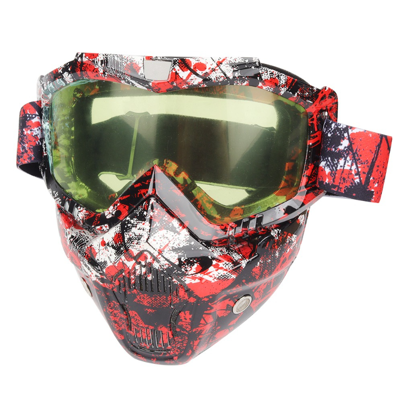 Motorcycle goggles, masks, off - Mountain Biking Helmet Full Face ulasan dan harga