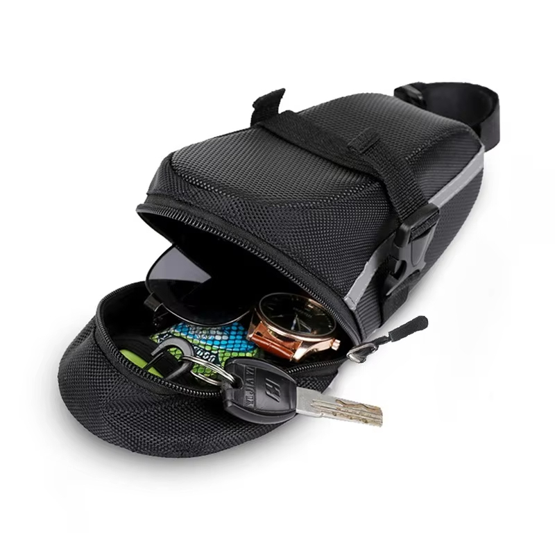 Nylon Bicycle Bag Waterproof M - Mountain Biking Fanny Pack ulasan dan harga