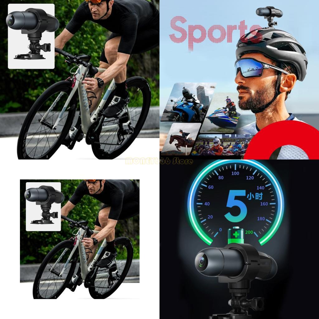 F62C 4K Action Camera Double C - Mountain Biking App ulasan dan harga