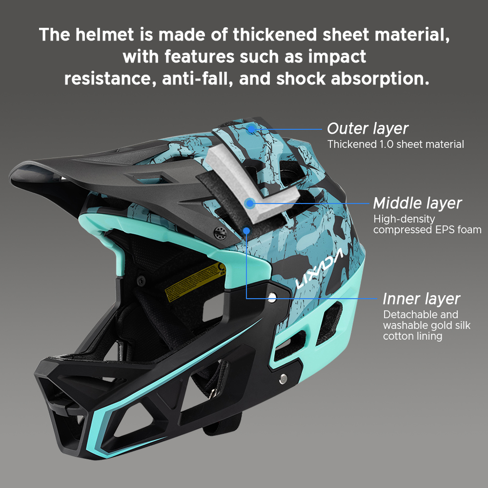 Full Face Mountain Bike Helmet - Mountain Biking Helmet Full Face ulasan dan harga