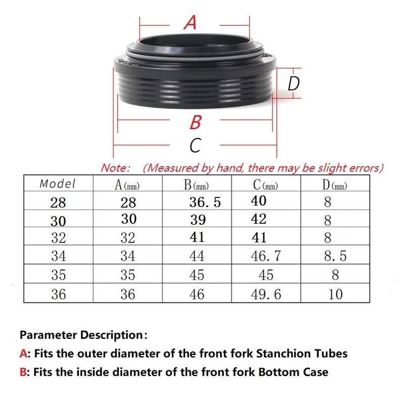 Mountain Bike Front Fork Wiper - Mountain Biking Equipment ulasan dan harga