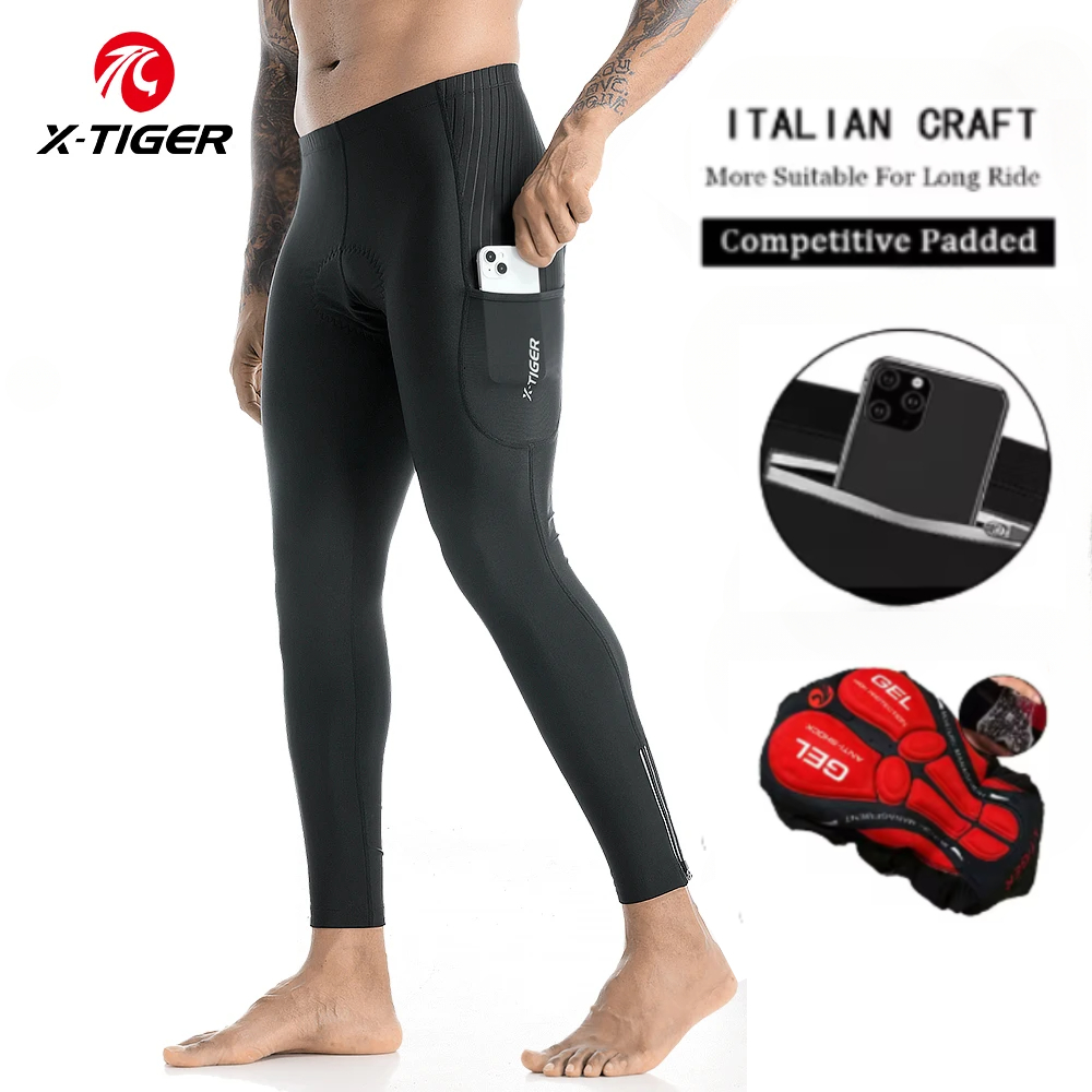 X-TIGER Men Cycling Long Pants - Mountain Biking Overalls ulasan dan harga