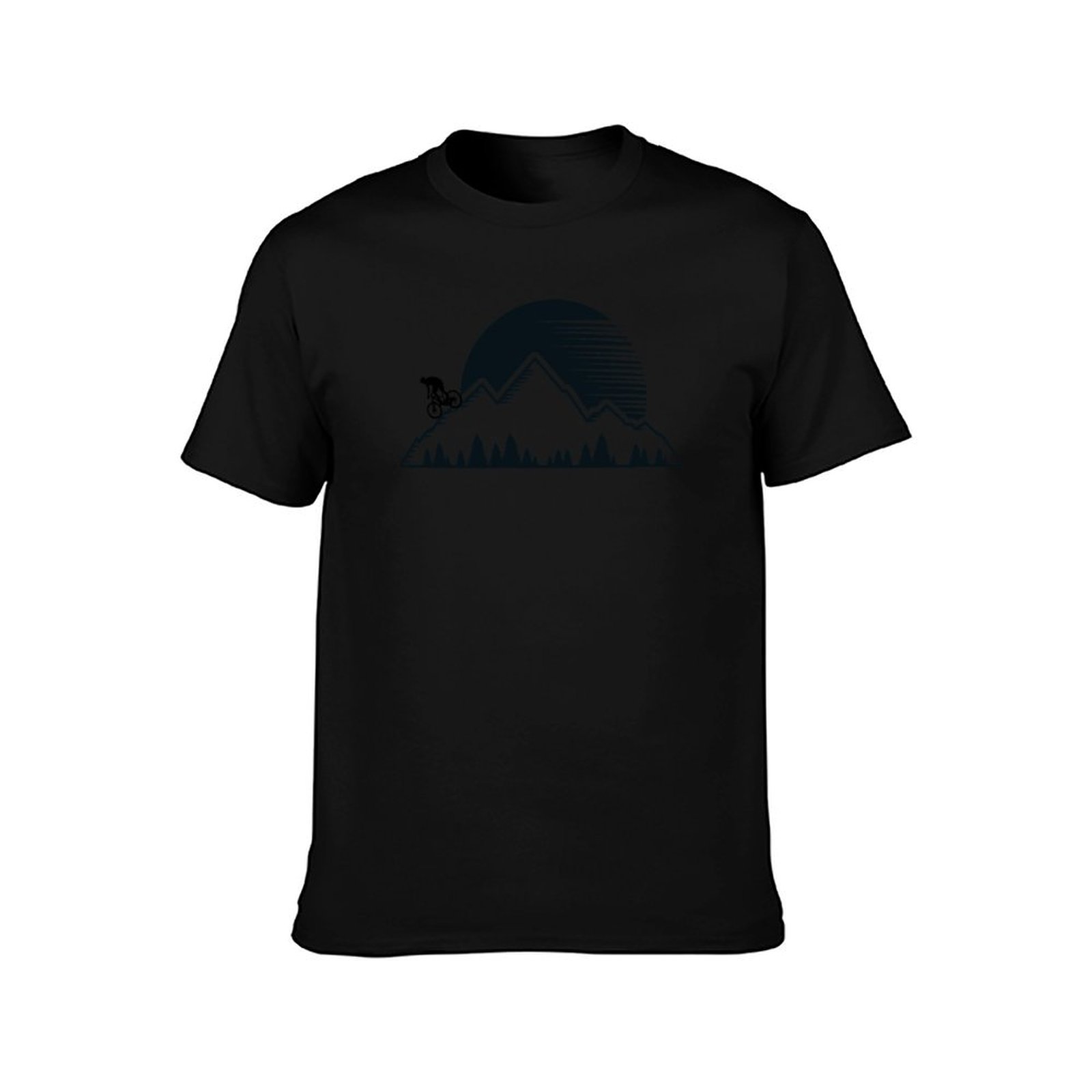 Downhill Mountain Bike T-Shirt - Mountain Biking Holidays ulasan dan harga