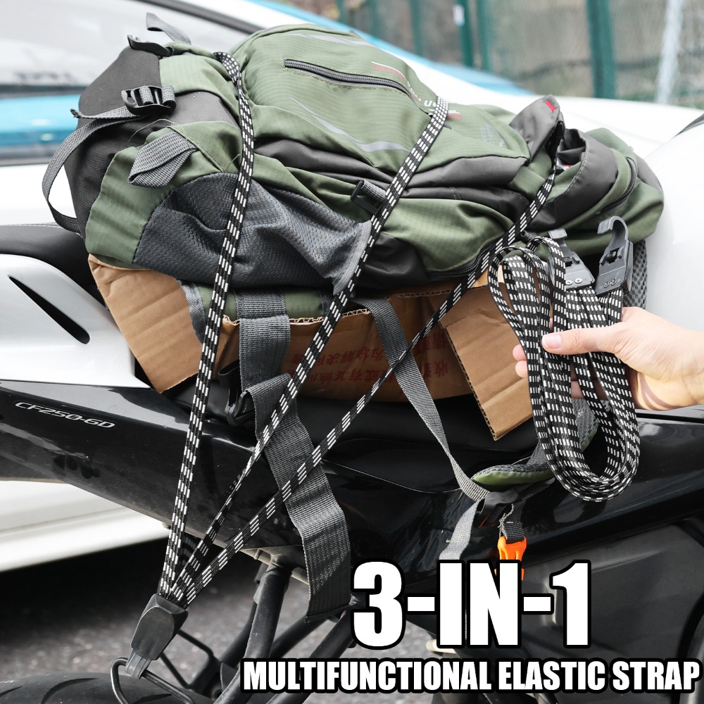 Bicycle Luggage Rope Elastic C - Mountain Biking Fanny Pack ulasan dan harga