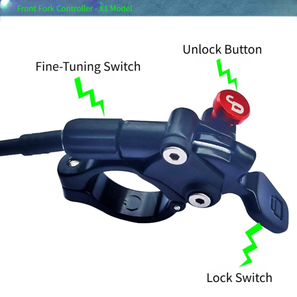 Aluminum Remote Lockout Lever  - Xcm Mountain Biking ulasan dan harga