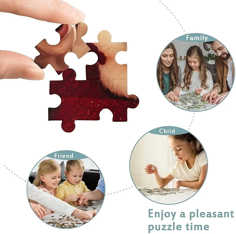 500/1000/1200/2000 PCS Jigsaw  - Mountain Biking Game ulasan dan harga