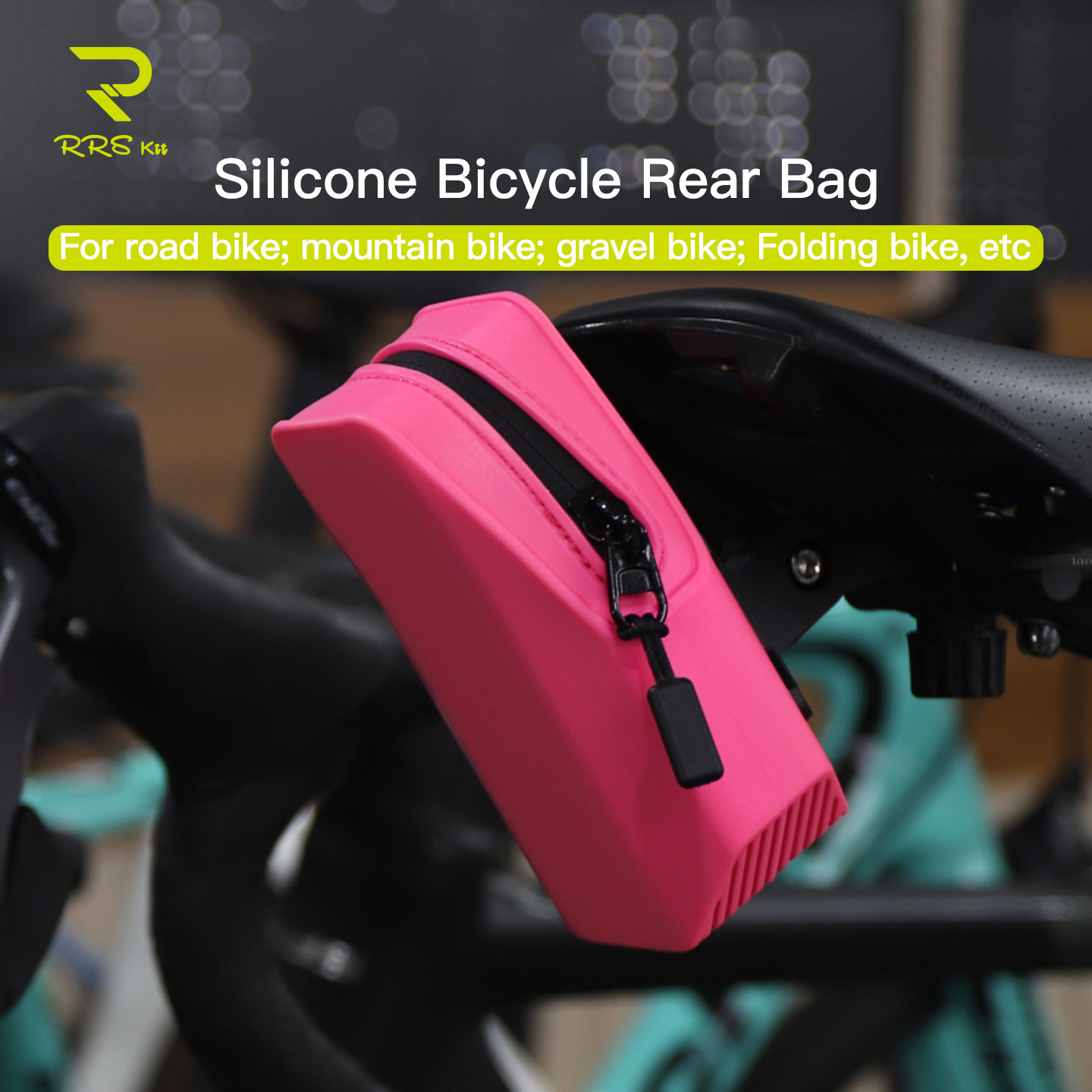 RRSKIT Silicone Bicycle Tail B - Mountain Biking Fanny Pack ulasan dan harga