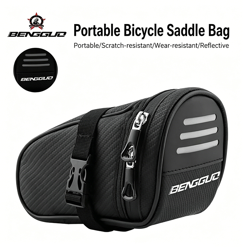 BENGGUO Bicycle Saddle Bag Sma - Mountain Biking Fanny Pack ulasan dan harga