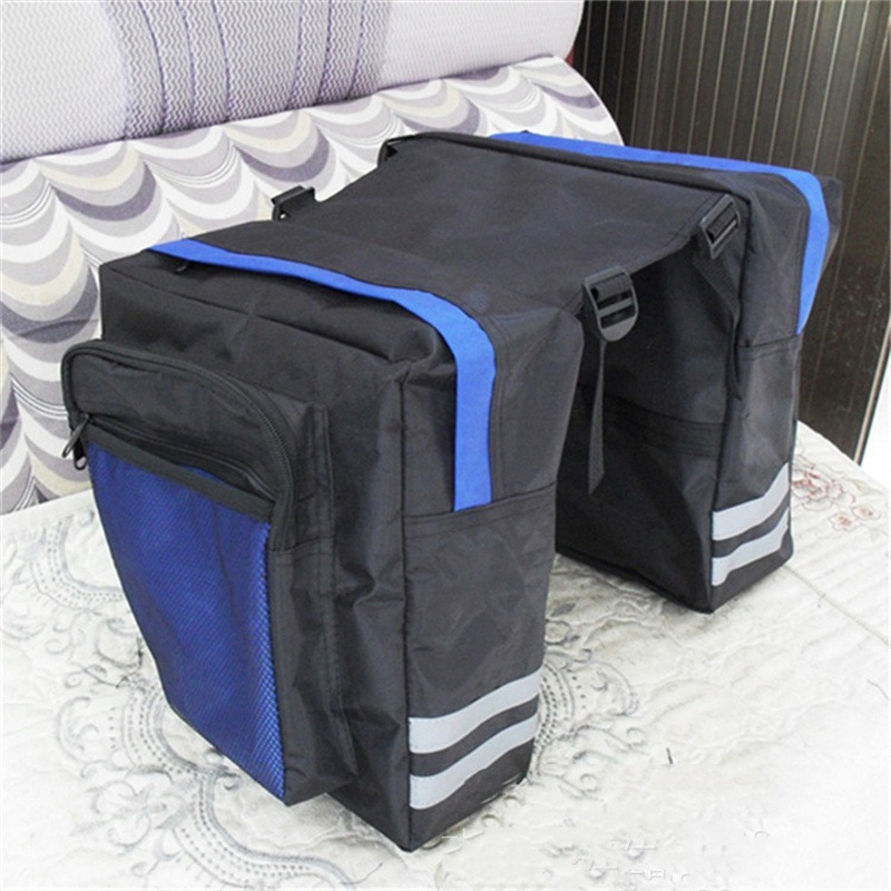 Bike Rear Rack Bag Cycling Dou - Mountain Biking Fanny Pack ulasan dan harga