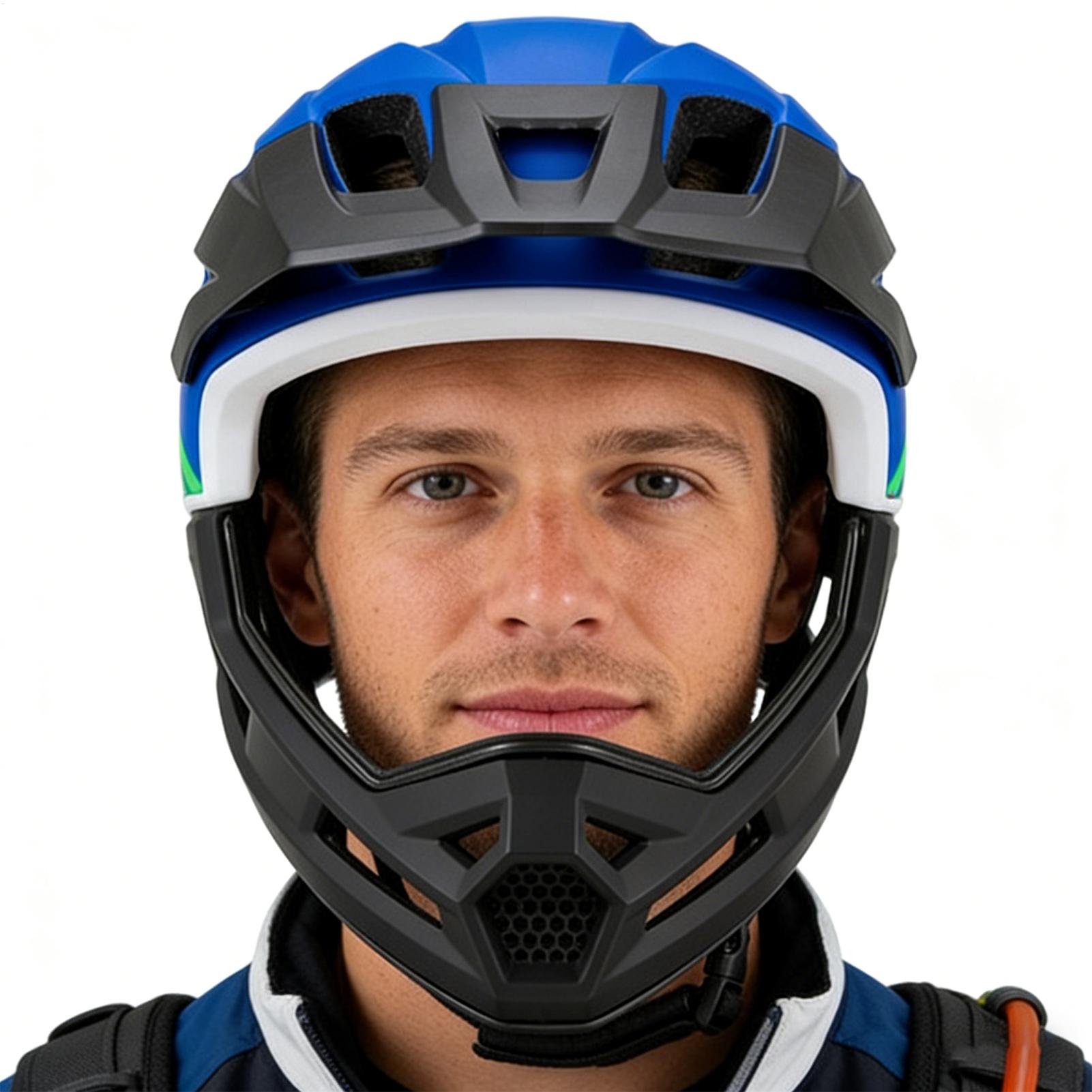 Full Face Bike Helmet Biking H - Mountain Biking Helmet Full Face ulasan dan harga