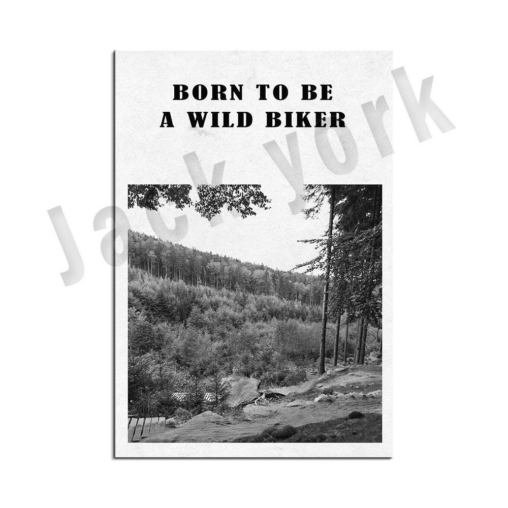 mountain bike art, bike poster - Mountain Biking York ulasan dan harga