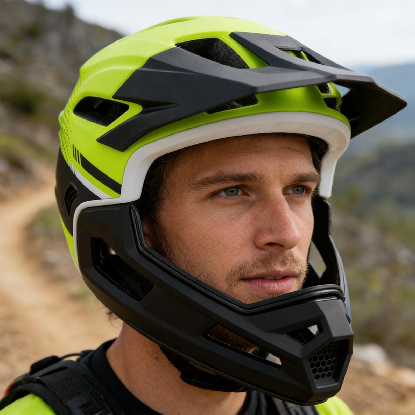 Mountain Bike Full Face Helmet - Mountain Biking Helmet Full Face ulasan dan harga