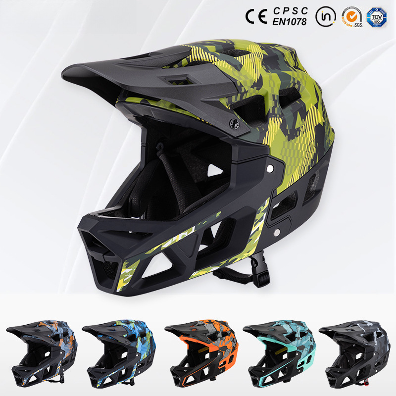 New Adult Full Face Mountain B - Mountain Biking Helmet Full Face ulasan dan harga