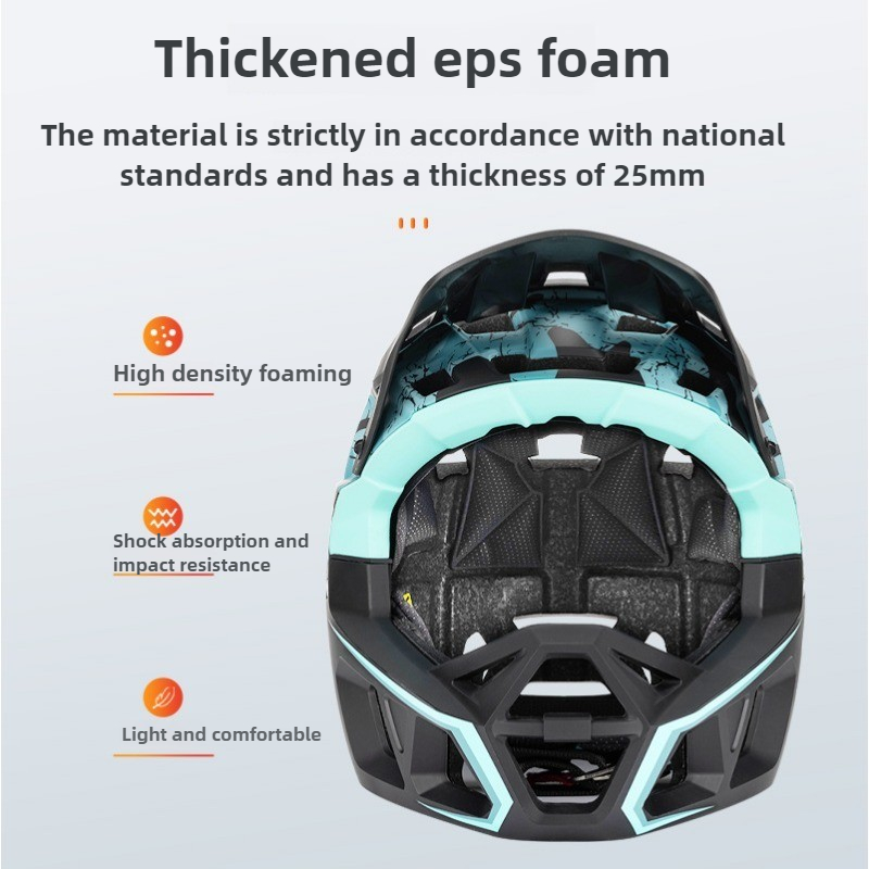 New Adult Full Face Mountain B - Mountain Biking Helmet Full Face ulasan dan harga