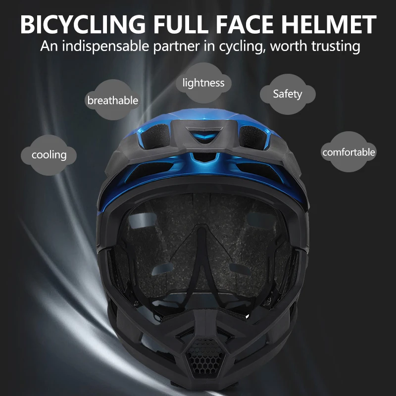 Eastinear Adult Mtb Helmet Bic - Mountain Biking Helmet Full Face ulasan dan harga