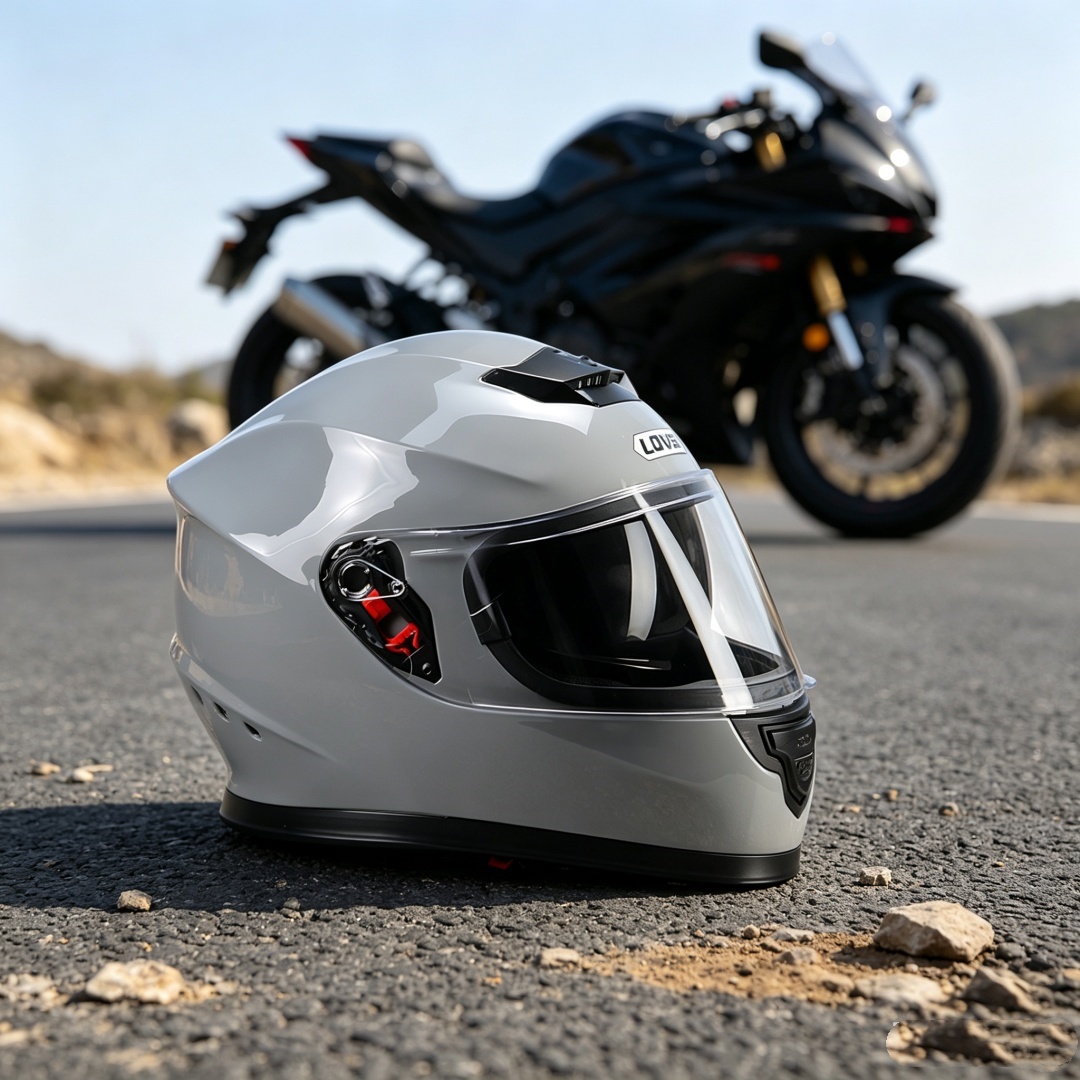Unisex Full Face Motorcycle He - Mountain Biking Helmet Full Face ulasan dan harga