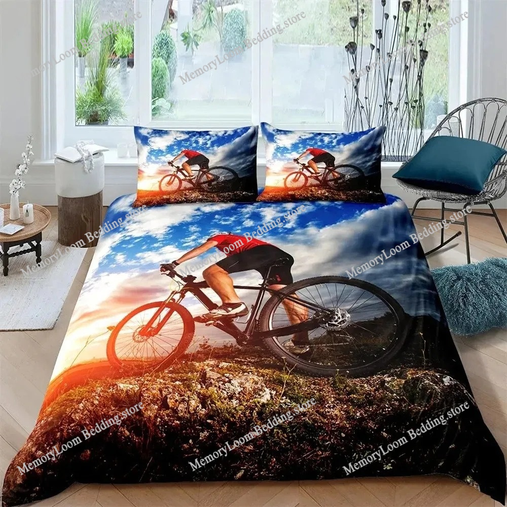 Bicycle Duvet Cover Set Microf - Mountain Biking Game ulasan dan harga