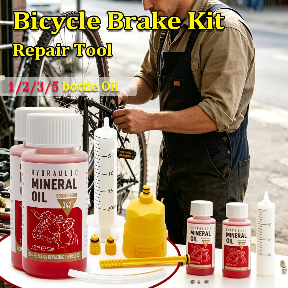 Bicycle Brake Mineral Oil 60ML - Mountain Biking Equipment ulasan dan harga
