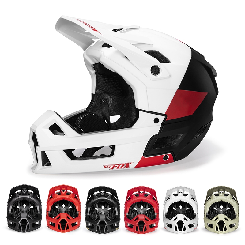 BATFOX Full Face Bike Helmet M - Mountain Biking Helmet Full Face ulasan dan harga