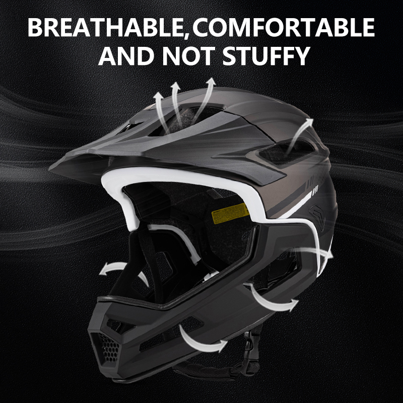 Eastinear Mountain Bike Helmet - Mountain Biking Helmet Full Face ulasan dan harga